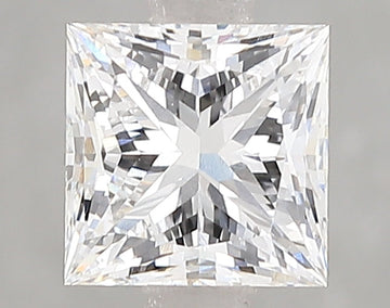 Stunning Moissanite Solitaire Diamond Princess Shape E Color IGI Certificate 1.58 CT VVS2 Clarity Loose Diamonds at Bulk Prices