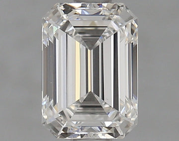 Stunning VS1 Clarity Emerald Cut 1.03 CT HPHT Synthetic E Color Moissanite Diamond