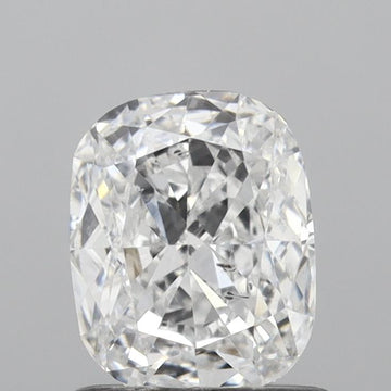 Elegant E Color SI1 Clarity 1.00 CT Cushion Shape Lab grown Diamond For Anniversary Ring