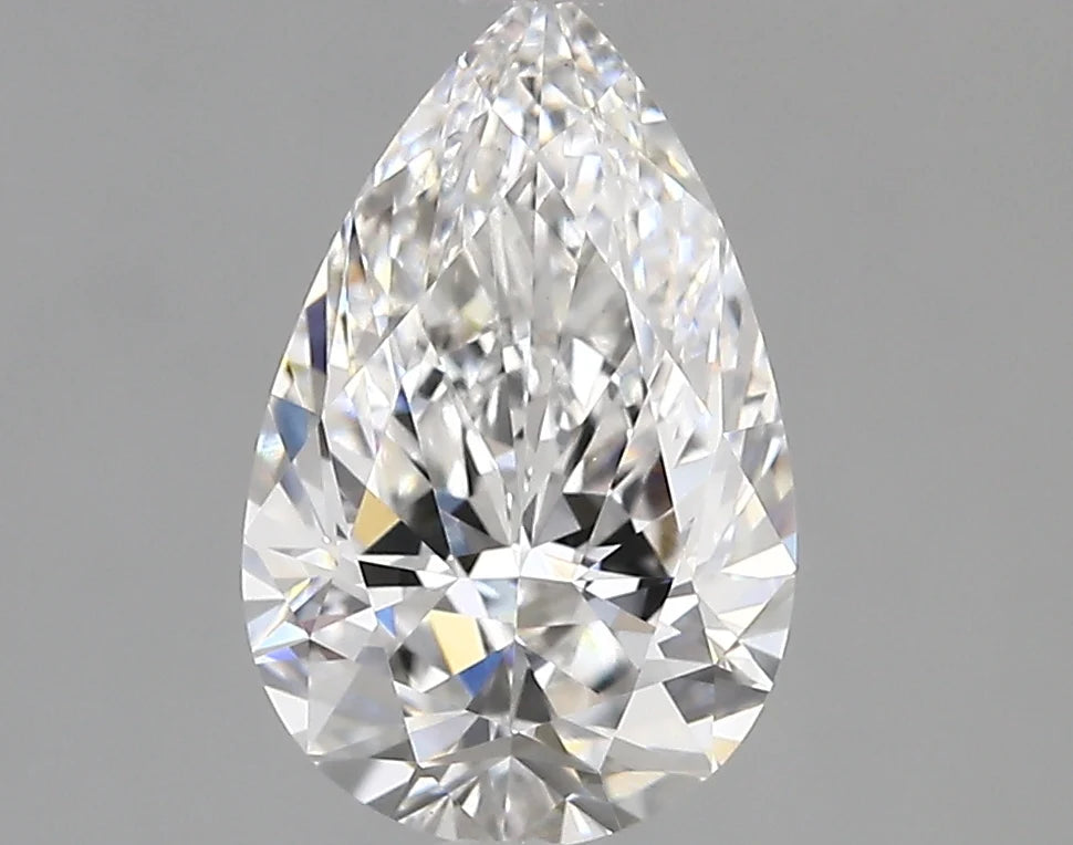 Classic 2.09 CT Pear Shape D Color VVS2 Clarity Moissanite Diamond For Warm Dusk