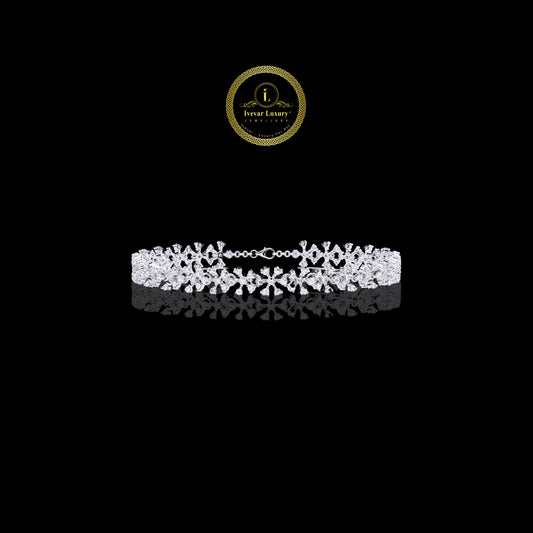 Sparkling Lab Grown Diamond Bracelet Customizable By Ivevar