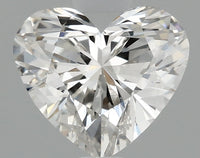 Elegant VVS2 Clarity 1.02 CT Heart Shape G Color Lab grown Diamond For her Ring