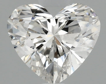 Elegant VVS2 Clarity 1.02 CT Heart Shape G Color Lab grown Diamond For her Ring