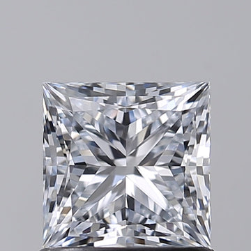 Elegant VVS2 Clarity Princess Shape 1.02 CT G Color Moissanite Diamond For her Ring