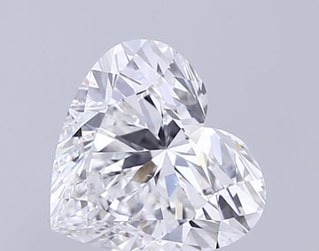 Luxury 3.01 CT Heart Shape D Color VS1 Clarity Moissanite Diamond For Custom Ring