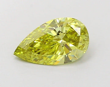 Ultimate Pear Shape Fancy Vivid Yellow Color 1.08 CT VS1 Clarity Moissanite Diamond For Special one Ring
