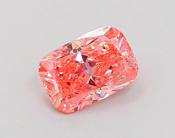 Excellent Cushion Shape 1.10 CT Fancy Vivid Pink Color VS2 Clarity Moissanite Diamond For Anniversary Ring