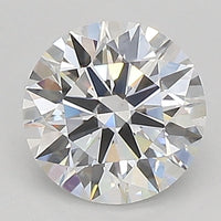 Unique 0.85 CT Round Shape E Color SI1 Clarity Lab Grown Diamond For the Warm Dusk