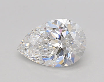 Fantastic D Color VS2 Clarity 1.00 CT Pear Shape Moissanite Diamond For Engagement Ring