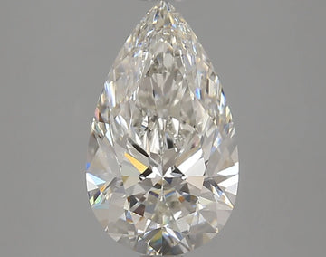 Classic 2.44 CT Pear Shape H Color VVS2 Clarity Moissanite Diamond For Special one Ring