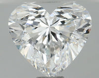Brilliant Heart Shape D Color 1.04 CT VS2 Clarity Moissanite Diamond For Wedding Ring