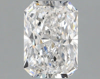Shiny Radiant Shape E Color 1.07 CT SI1 Clarity Moissanite Diamond For Surprise Ring