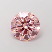 Elegant 2.10 CT Round Shape Fancy Intense Pink Color VVS2 Clarity Moissanite Diamond For Wedding Ring