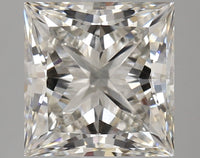 Hot Selling 3.88 CT Princess Shape H Color VS1 Clarity Moissanite Diamond For Special one Ring