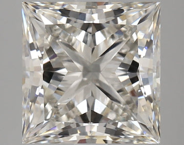 Hot Selling 3.88 CT Princess Shape H Color VS1 Clarity Moissanite Diamond For Special one Ring