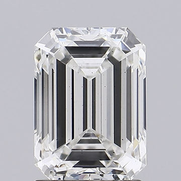 Dazzling Emerald Shape G Color 2.33 CT SI1 Clarity Moissanite Diamond For Engagement Ring
