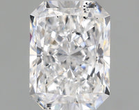 Beautiful 1.28 CT Radiant Shape D Color SI1 Clarity Lab grown Diamond For Deep Gold
