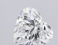 Unique Of 4.09 CT Heart Shape D Color VS1 Clarity Lab Grown Diamond For Engagement Ceremony