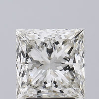 Affordable 3.04 CT Princess Shape H Color VVS2 Clarity Moissanite Diamond For Engagement Ring