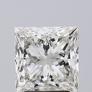 Affordable 3.04 CT Princess Shape H Color VVS2 Clarity Moissanite Diamond For Engagement Ring