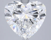 Bright Of 5.09 CT Heart Shape D Color VS1 Clarity Moissanite  Diamond For Quiet Hope