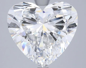 Bright Of 5.09 CT Heart Shape D Color VS1 Clarity Moissanite  Diamond For Quiet Hope