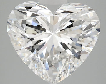 Unique Of 5.06 CT Heart Shape D Color VS1 Clarity Lab Grown Diamond For Calm Eyes