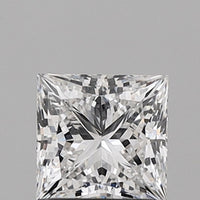 Fine VVS2 Clarity 1.04 CT Princess Shape E Color Moissanite Diamond For Birthday Ring