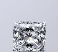 Timeless 1.01 CT Princess Shape D Color VS2 Clarity Moissanite Diamond For Propose Ring