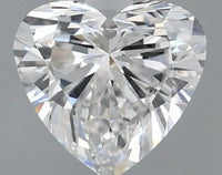 Shiny VS1 Clarity 1.05 CT D Color Heart Shape Moissanite Diamond For Anniversary Ring
