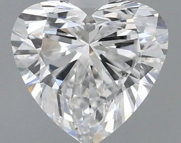 Shiny VS1 Clarity 1.05 CT D Color Heart Shape Moissanite Diamond For Anniversary Ring