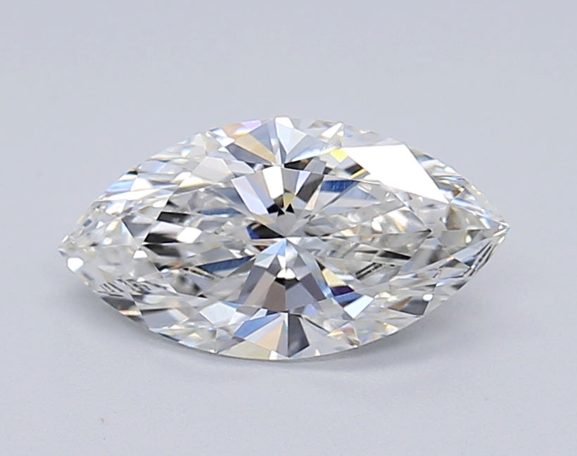 Minimalist VS1 Clarity 1.04 CT Marquise Shape G Color Moissanite Diamond For Propose Ring
