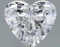 Sparkling E Color 1.07 CT Heart Shape VS1 Clarity Lab grown Diamond For her Ring
