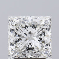 Top Quality 3.07 CT Princess Shape H Color VVS2 Clarity Moissanite Diamond For Custom Ring