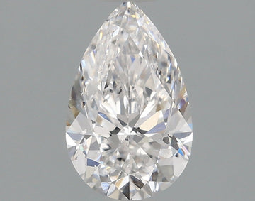 Luxury 1.00 CT Pear Shape D Color SI1 Clarity Lab Grown Diamond For the Warm Shadows