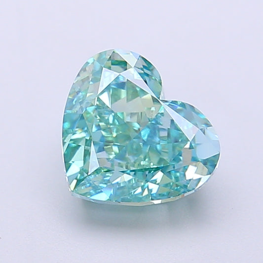 Dazzling 2.11 CT Antique Shape Fancy Vivid Green Color VS1 Clarity Moissanite Diamond For Party Ring