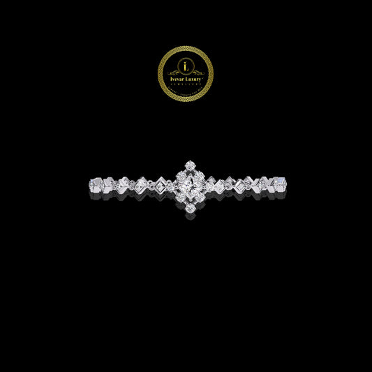 Luxury Lab Grown Diamond Bracelet  Handcrafted & Personalized By Ivevar