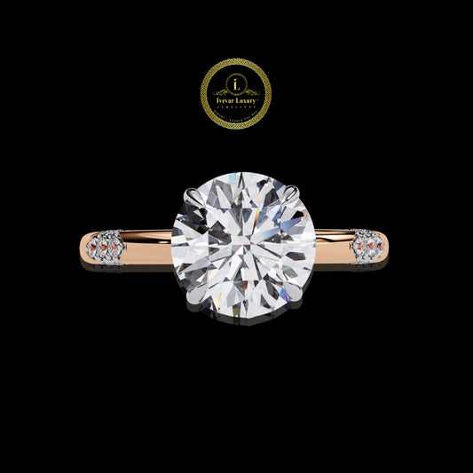 Iced to Perfection Statement Lab Grown Diamond Wedding Band