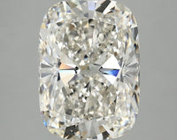 Minimalist 3.10 CT Cushion Shape H Color VVS2 Clarity Moissanite Diamond For Custom Ring