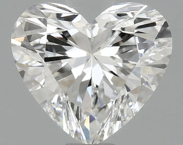 Sparkling 1.20 CT Heart Shape E Color SI1 Clarity Moissanite Diamond For Wedding Ring