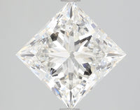 Custom Luxury 3.22 CT Princess Shape G Color VS2 Clarity Moissanite Diamond For Surprise Ring