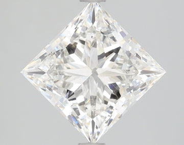 Custom Luxury 3.22 CT Princess Shape G Color VS2 Clarity Moissanite Diamond For Surprise Ring
