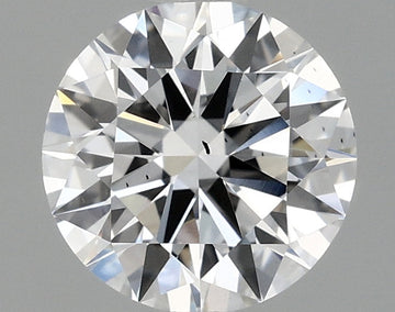 Fine 0.96 CT Round Shape E Color SI1 Clarity Lab Grown Diamond For the Bare Light