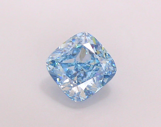 Fine 2.00 CT Antique Shape Fancy Vivid Blue Color VVS2 Clarity Moissanite Diamond For Wedding Ring