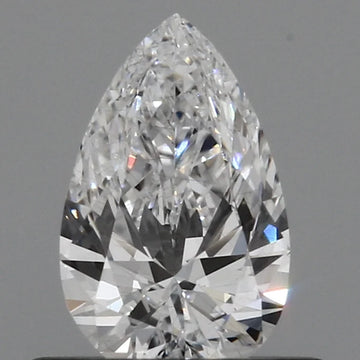 Custom 0.43 CT Pear Shape D Color SI1 Clarity Moissanite Diamond For the That Touch