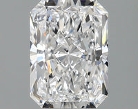 Trendy 1.46 CT Radiant Shape D Color SI1 Clarity Lab grown Diamond For Just Light