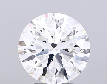 Classic 3.07 CT Round Shape E Color VVS2 Clarity Lab Grown Diamond For Silent Promises