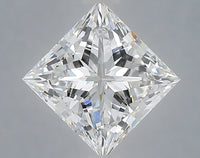 Brilliant 2.05 CT Princess Shape D Color VS1 Clarity Lab Grown Diamond For Silver Days