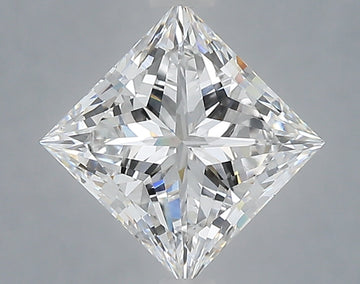 Brilliant 2.05 CT Princess Shape D Color VS1 Clarity Lab Grown Diamond For Silver Days