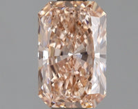 Minimalist 1.00 CT Radiant Shape Fancy Intense Pink Color VS1 Clarity Lab grown Diamond For Wedding Ring
